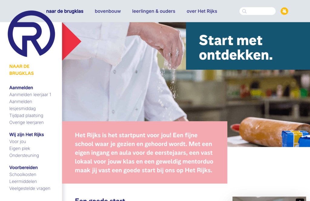 www.het rijks.nl naar de brugklas