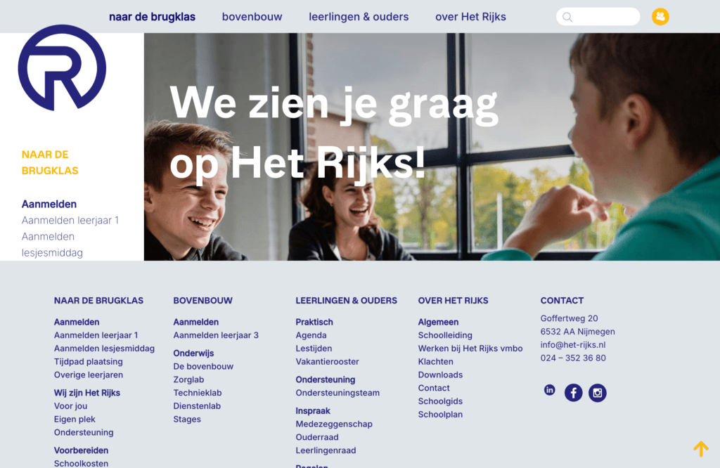 www.het rijks.nl naar de brugklas 2